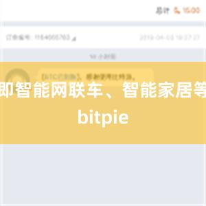 即智能网联车、智能家居等bitpie