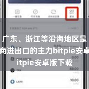 广东、浙江等沿海地区是跨境电商进出口的主力bitpie安卓版下载