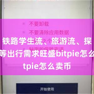 铁路学生流、旅游流、探亲流等出行需求旺盛bitpie怎么卖币