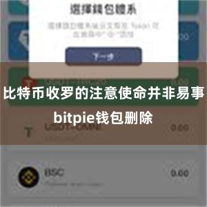 比特币收罗的注意使命并非易事bitpie钱包删除